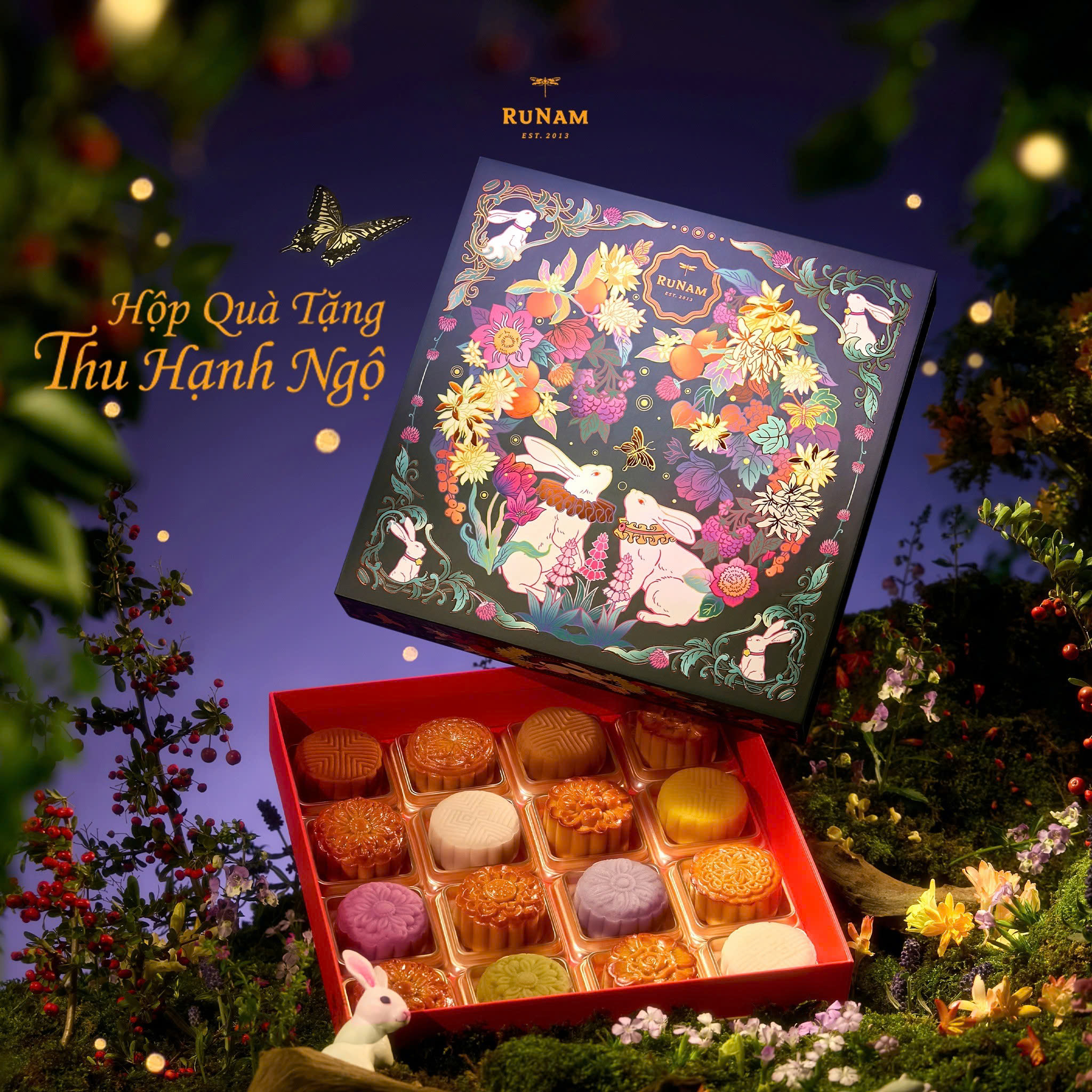 Hộp Quà Thu Hạnh Ngộ - Bánh Trung Thu